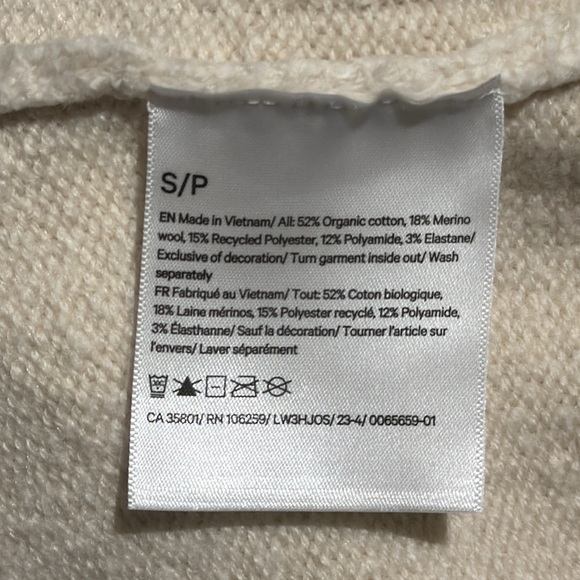 Brushed Cotton Merino Blend Crewneck - Picture 10 of 10